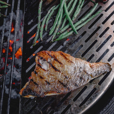 Konnected Joe™ Digital Charcoal Grill and Smoker, Cover, and Grate Bundle