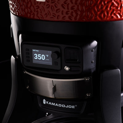 Konnected Joe™ Digital Charcoal Grill and Smoker, Cover, and Grate Bundle