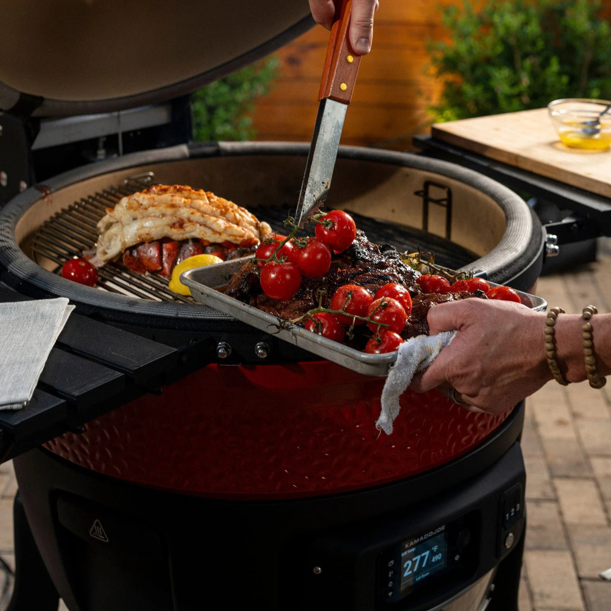Big Joe® Konnected Joe™ Digital Charcoal Grill and Smoker