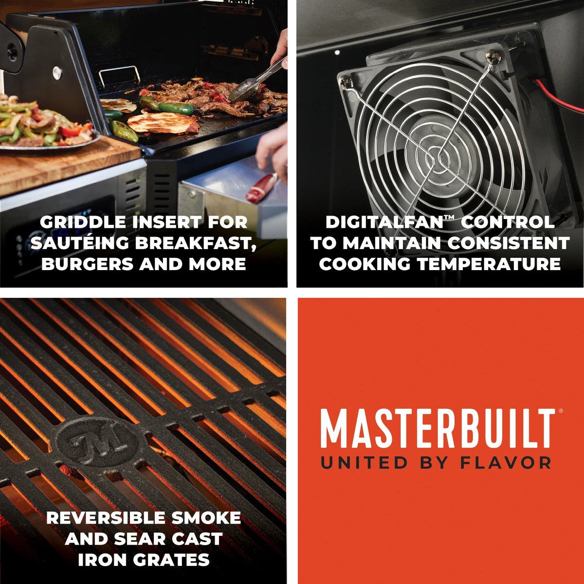 Gravity Series® 800 Digital Charcoal Griddle + Grill + Smoker