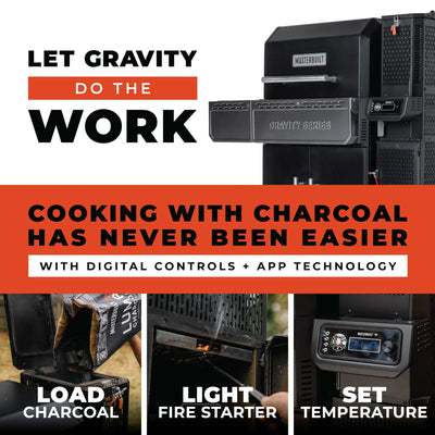 Gravity Series® 1150 Digital Charcoal Grill and Smoker