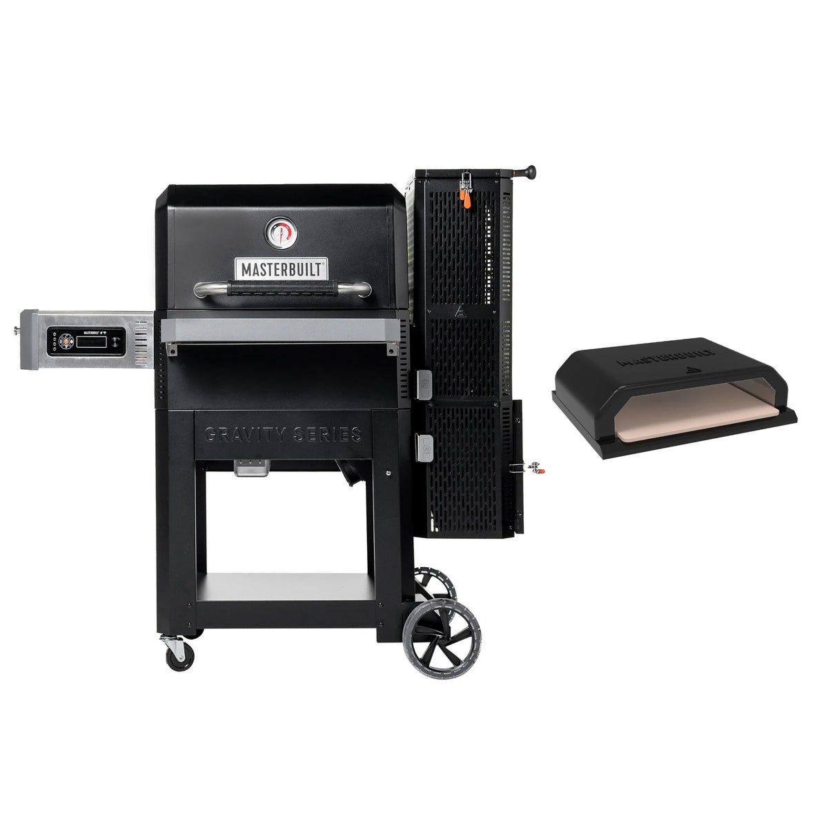 Gravity Series® 900 Digital Charcoal Grill + Smoker with Pizza Oven Bundle