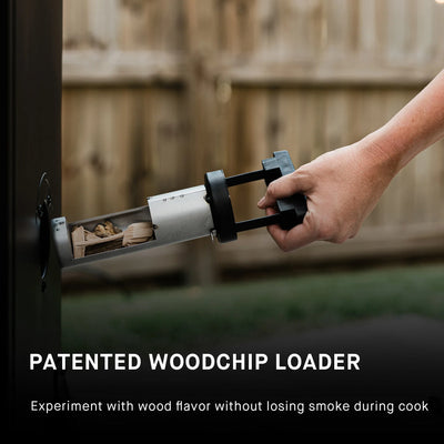40-Inch Digital Electric Smoker with Window and Legs