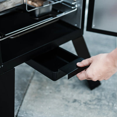30-Inch Analog Electric Smoker with Legs