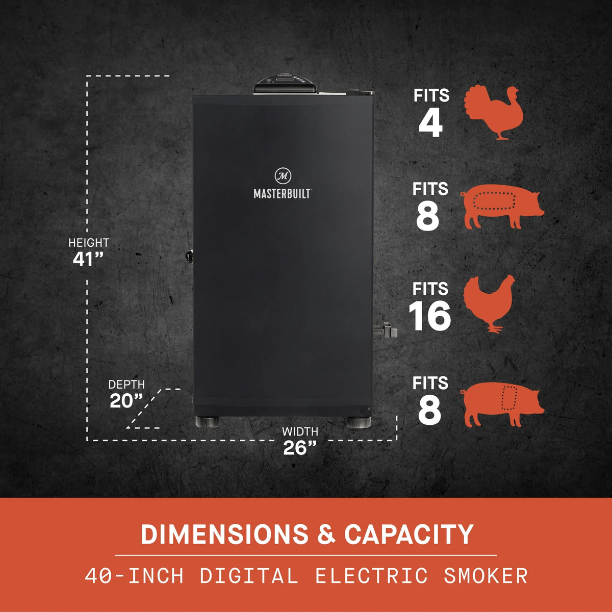 40-Inch Digital Electric Smoker