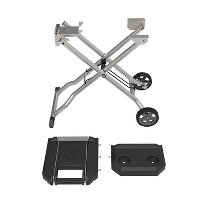 QuickCollapse™ Cart with Side Shelves