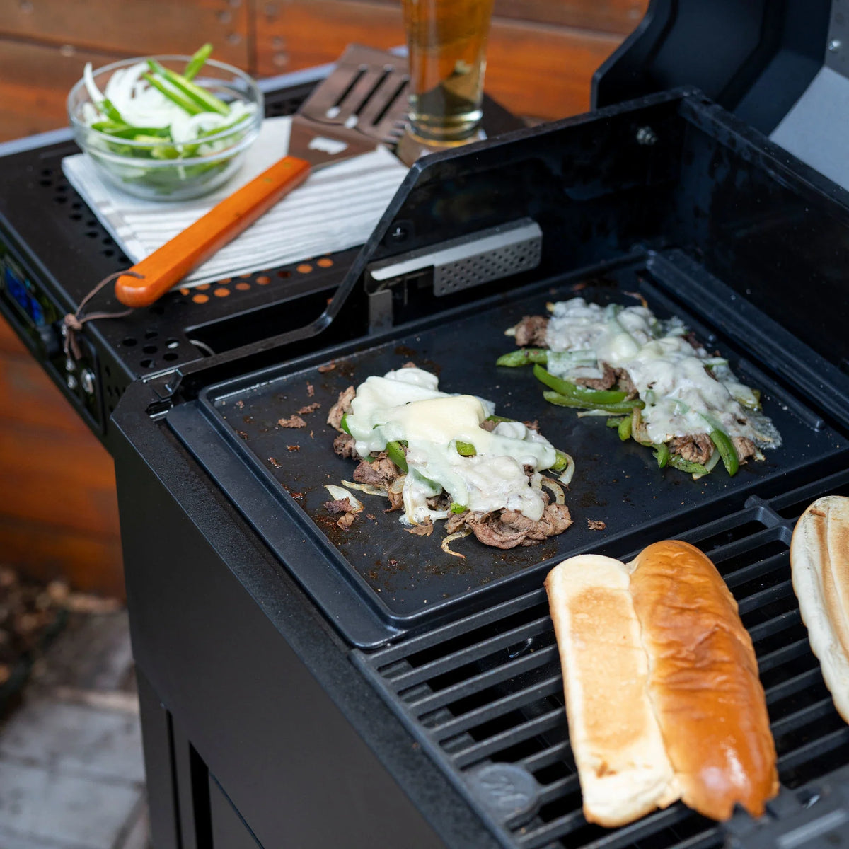 Half-Grate Griddle Insert
