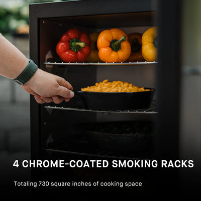 30-inch Dual Fuel Propane and Charcoal Smoker