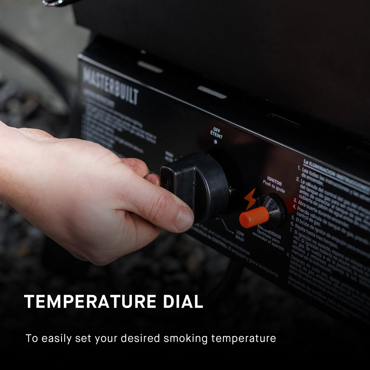 30-inch Dual Fuel Propane and Charcoal Smoker