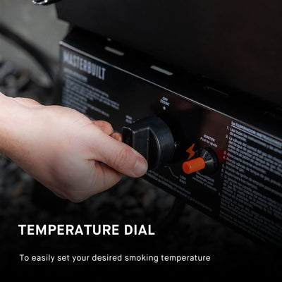 30-inch Dual Fuel Propane and Charcoal Smoker