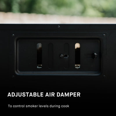 30-inch Dual Fuel Propane and Charcoal Smoker